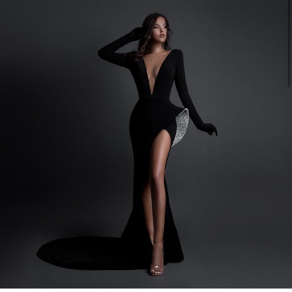 Show stopper one of a kind gown